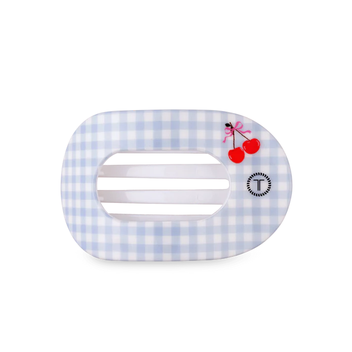 Teleties Medium Flat Clip - Basket of Cherries
