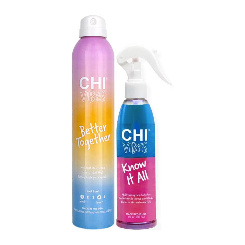 CHI Vibes Hair Protector + CHI Vibes Dual Mist Hair Spray Deal CHI