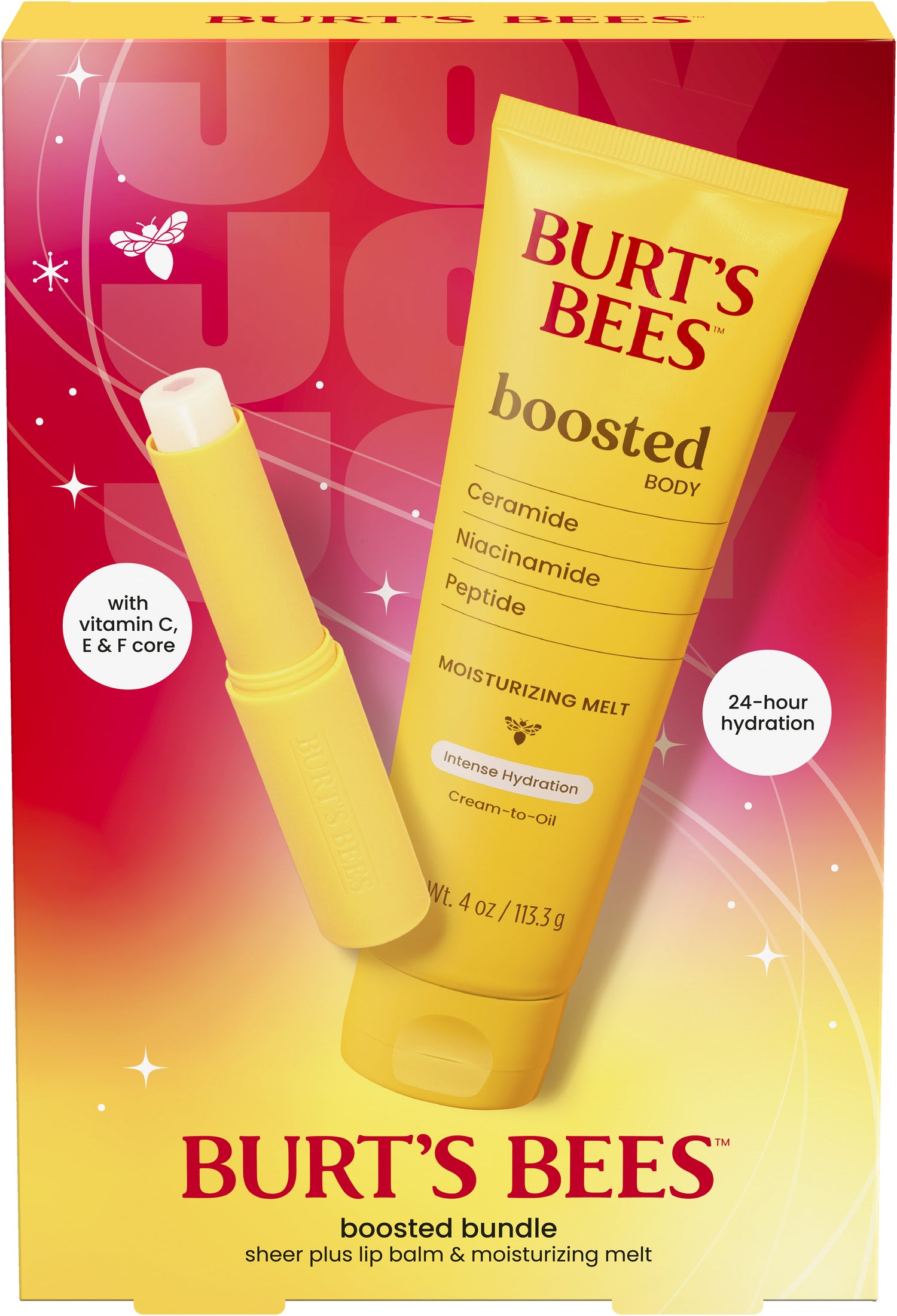 Burt’s Bees Holiday Hydration Boosted Bundle Gift Set