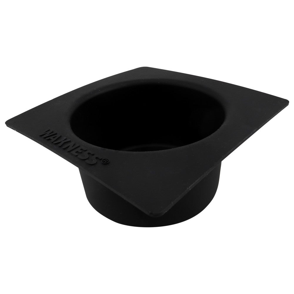 Waxness Non-Stick Easy Clean Silicone Bowl for Waxness W-CUBE Warmers 1lb - Black