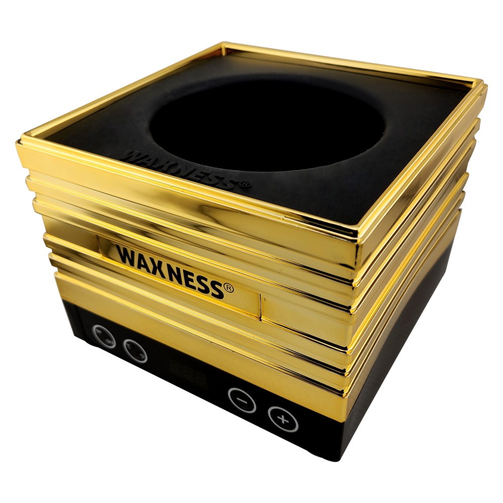 Waxness Non-Stick Easy Clean Silicone Bowl for Waxness W-CUBE Warmers 1lb - Black