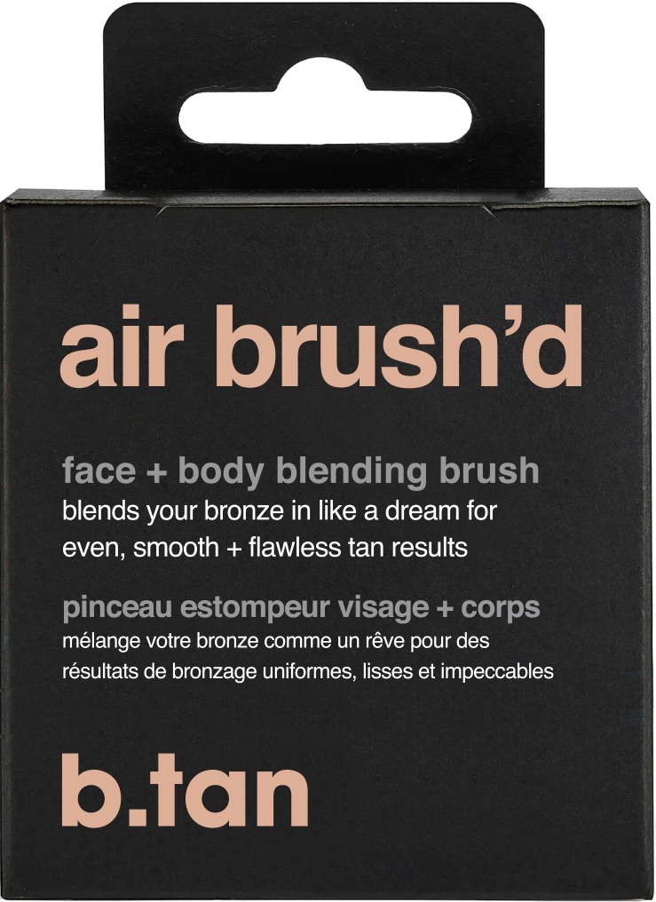 B.Tan Air Brush'd - face + body blending brush