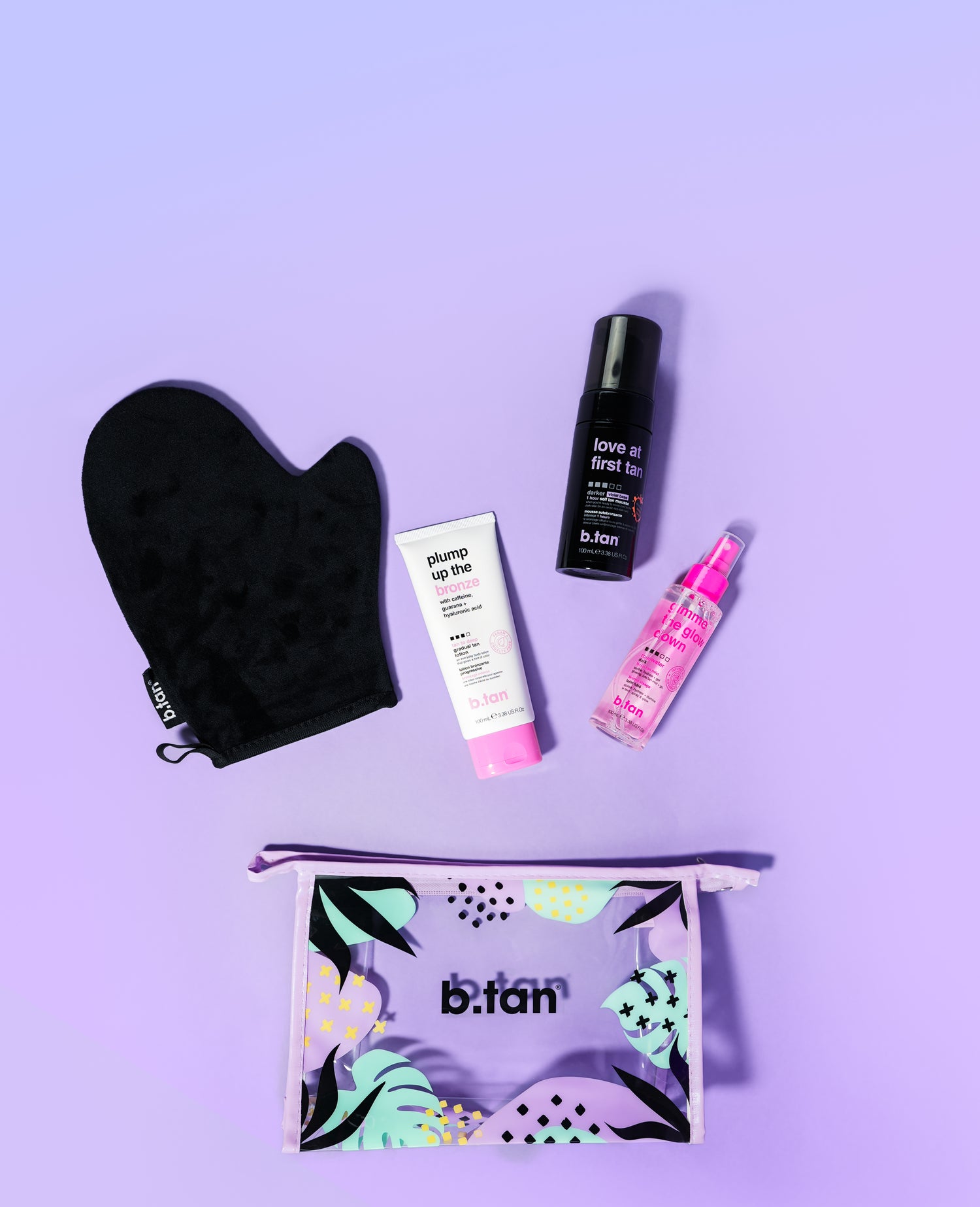 B.Tan Love At First Tan Travel Gift Set B.Tan