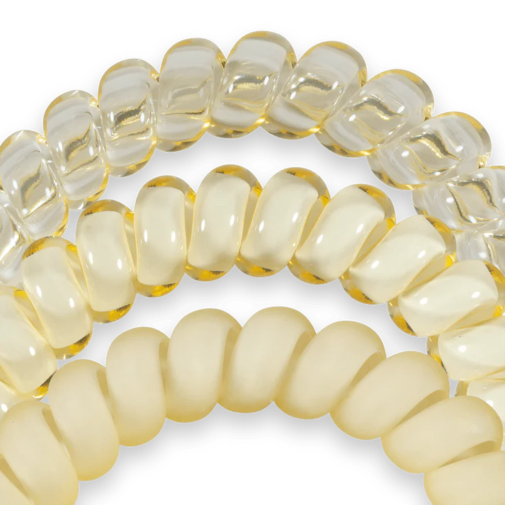 Teleties Large 3 Pack Butter Yellow