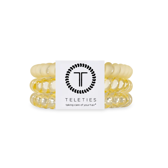 Teleties Large 3 Pack Butter Yellow