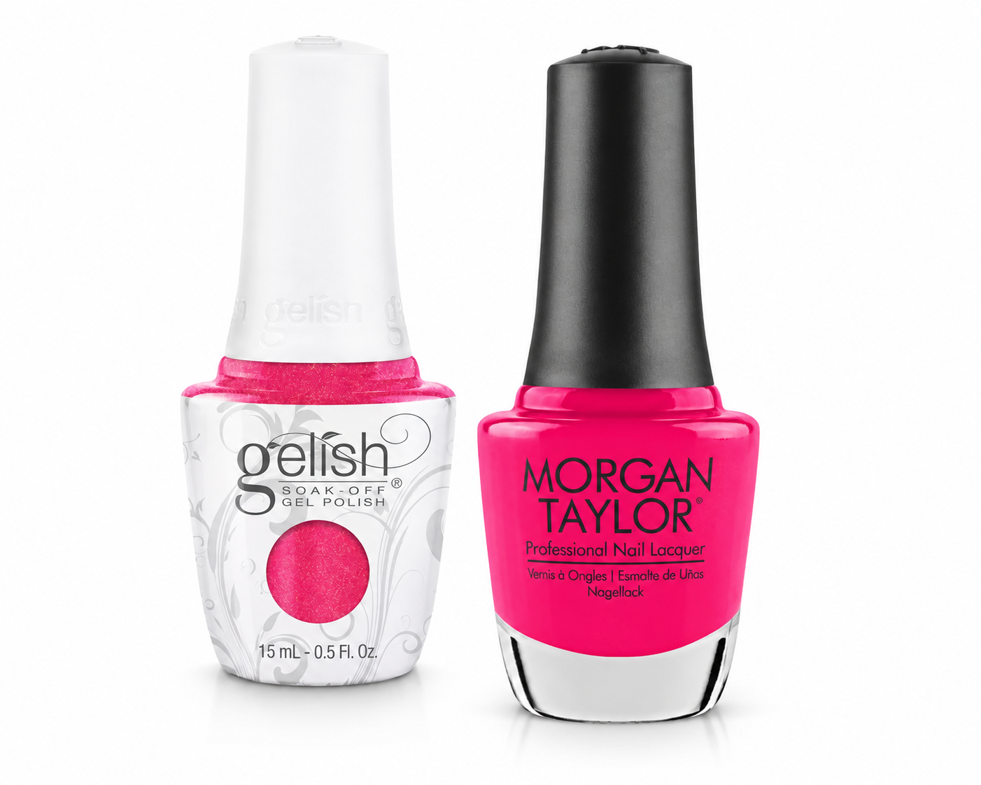 Gelish & Morgan Taylor Duo - Hip Hot Coral .5 oz