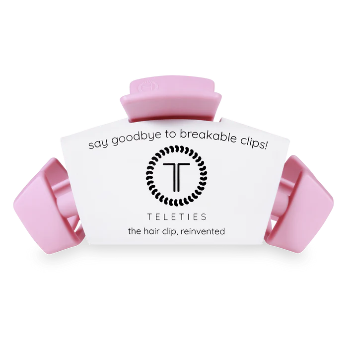 Teleties Classic Merry Pinkmas Large Hair Clip