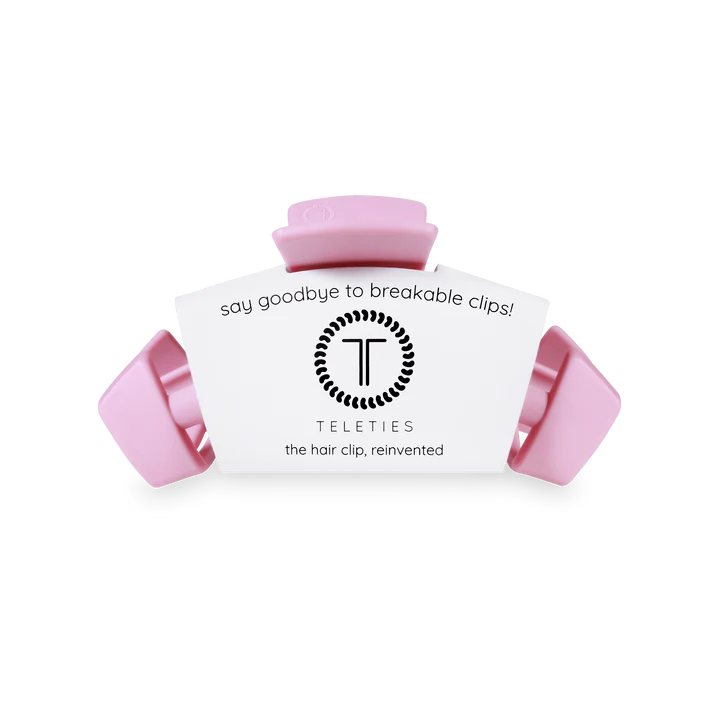 Teleties Classic Merry Pinkmas Medium Hair Clip