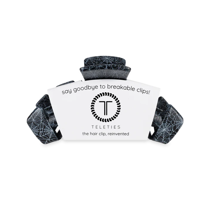 Teleties Classic Clip Medium - Halloween Web