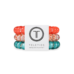 Teleties Large 3 Pack Coral Craze - PinkPro Beauty Supply