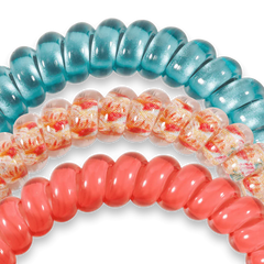Teleties Small 3 Pack - Coral Craze - PinkPro Beauty Supply