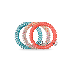 Teleties Small 3 Pack - Coral Craze - PinkPro Beauty Supply