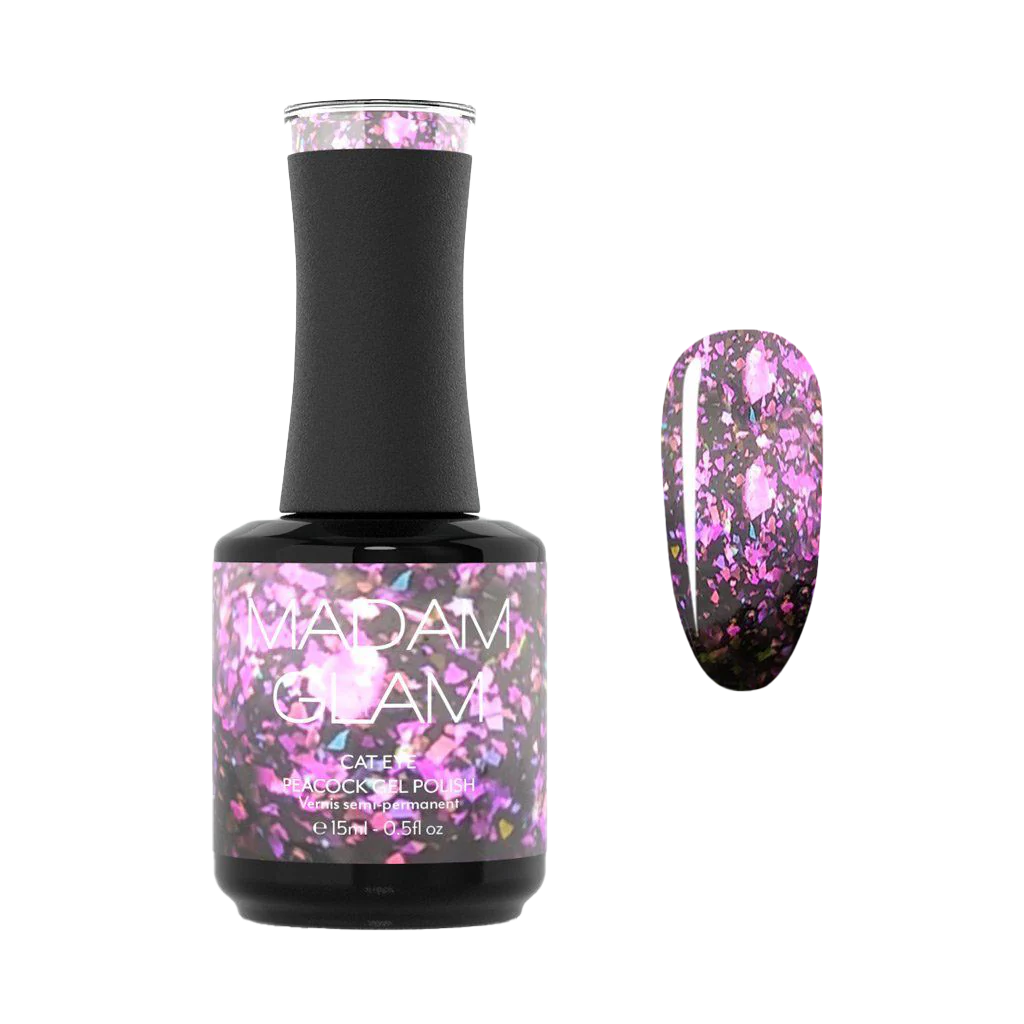 Madam Glam Gel Color Cosmic Sparkle 0.5 oz.