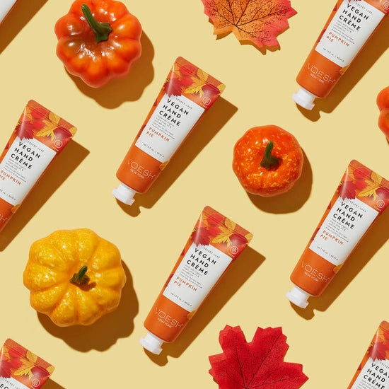Voesh Vegan Hand Creme - Pumpkin Pie 1.5 oz.
