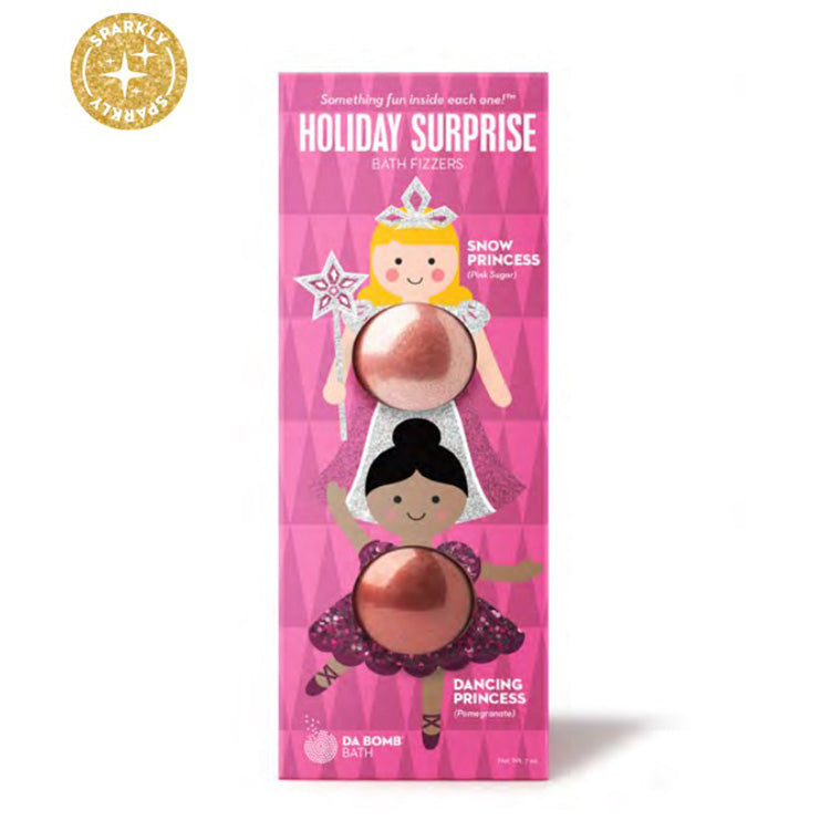 Da Bomb Snow/Dancing Princess Bath Bombs 2 Pack