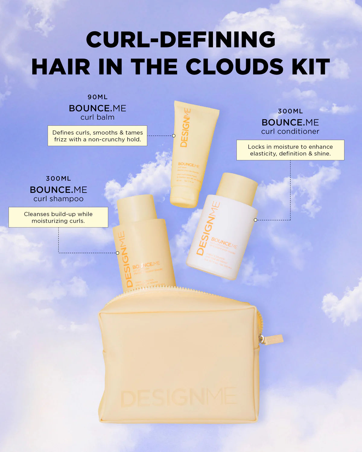 DESIGNME Bounce.Me Hair in the Clouds Curl Set