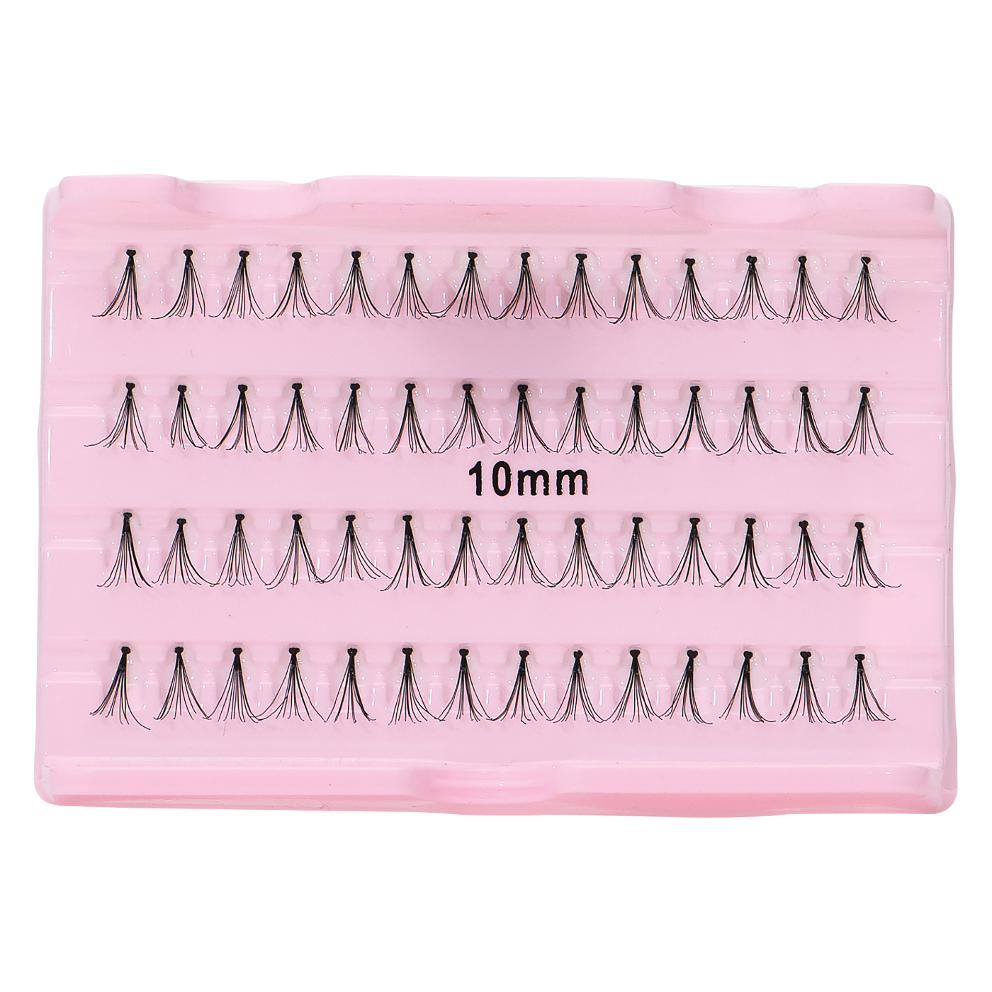 FantaSea Glamour Individual Lashes, Medium - Black 56 Count