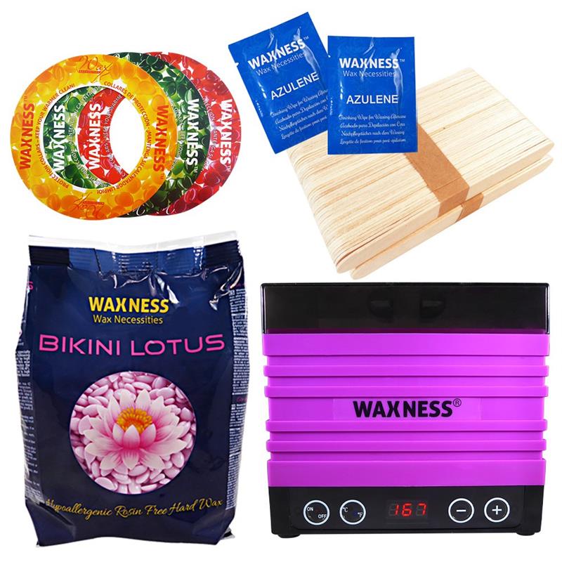 Waxness Bikini Lotus Stripless Wax Kit