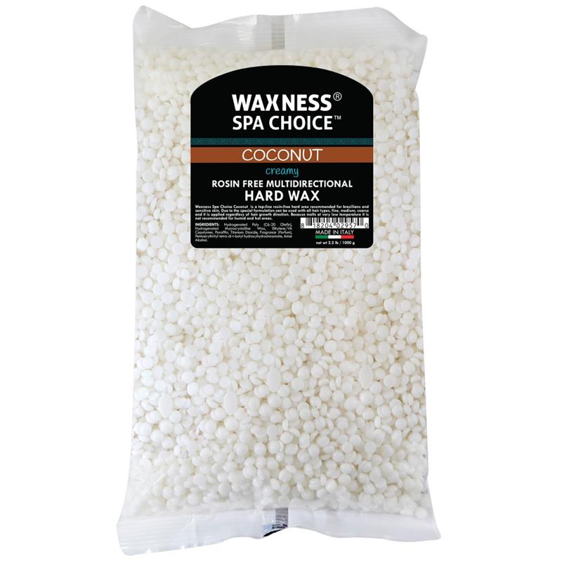 Waxness Spa Choice Hard Wax Coconut 2.2 lb