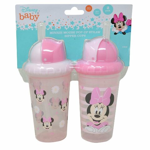 Minnie 2pk Straw Sipper Cup