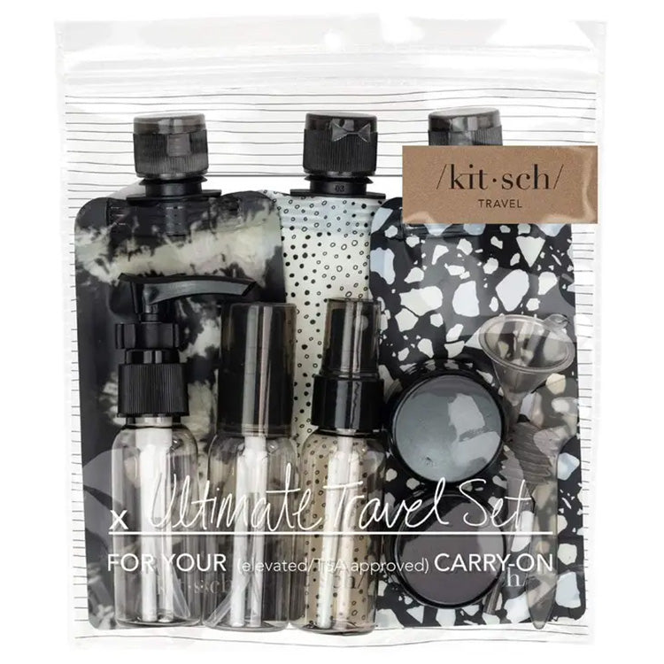 Kitsch Refillable Travel 11 Piece Set