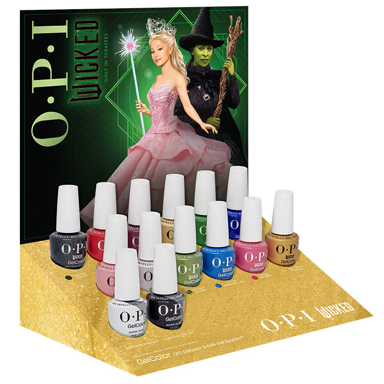 OPI GelColor Wicked Collection 14 Piece Display