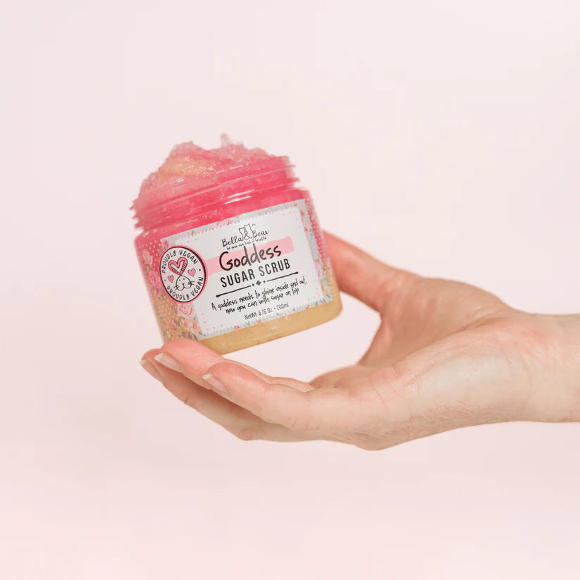 Bella & Bear Sugar Scrub Body Exfoliator Goddess 6.76 oz.