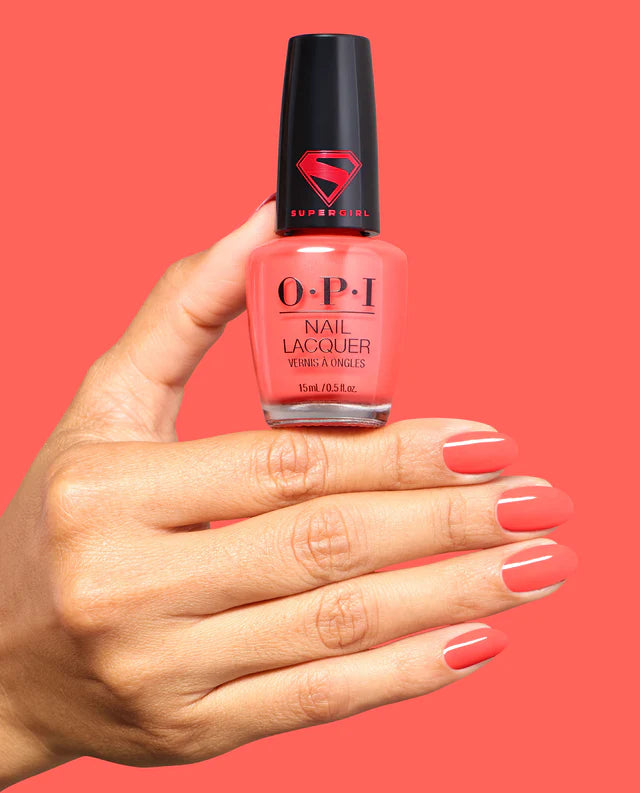 OPI Nail Lacquer Supergirl - Heat Vision .5 oz.