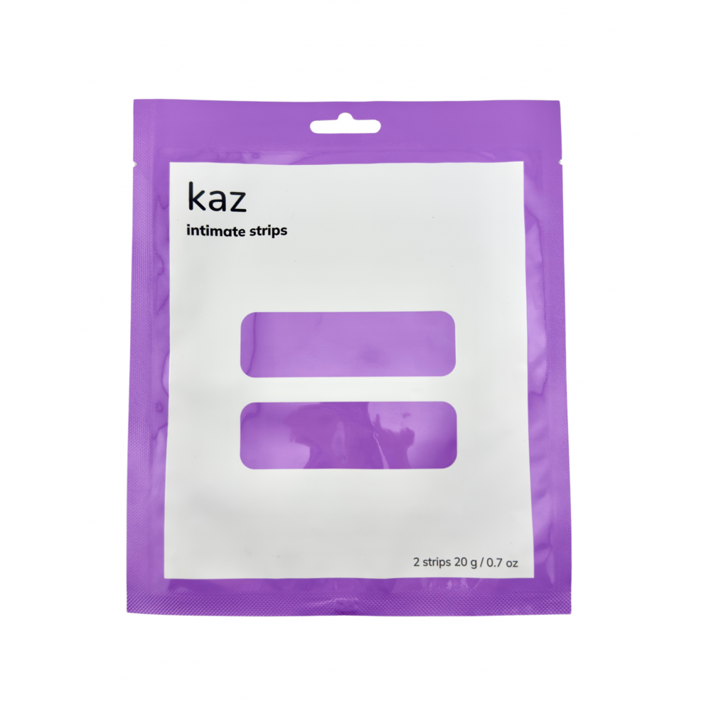 Waxness KAZ Hydrogel Intimate Mask after Brazilian / Manzilian 1 Strips Pair .7 oz