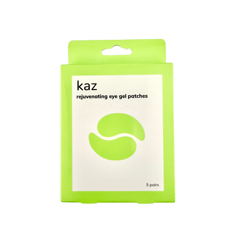 Waxness KAZ Rejuvenating Eye Gel Patches with Caffeine and Extensin 5 Count