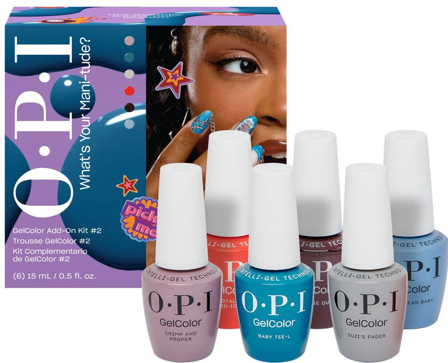OPI GelColor What's Your Mani-tude? Collection - Add On Kit #2