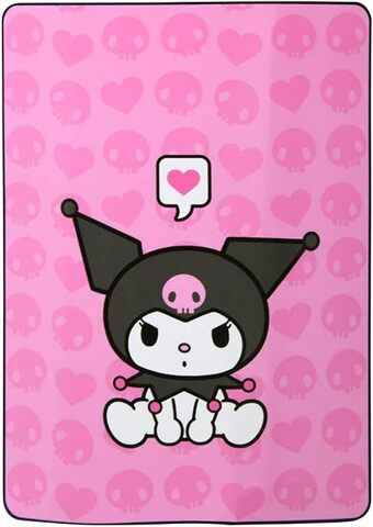 NORTHWEST Hello Kitty Kuromi Silk Throw Blanket 40