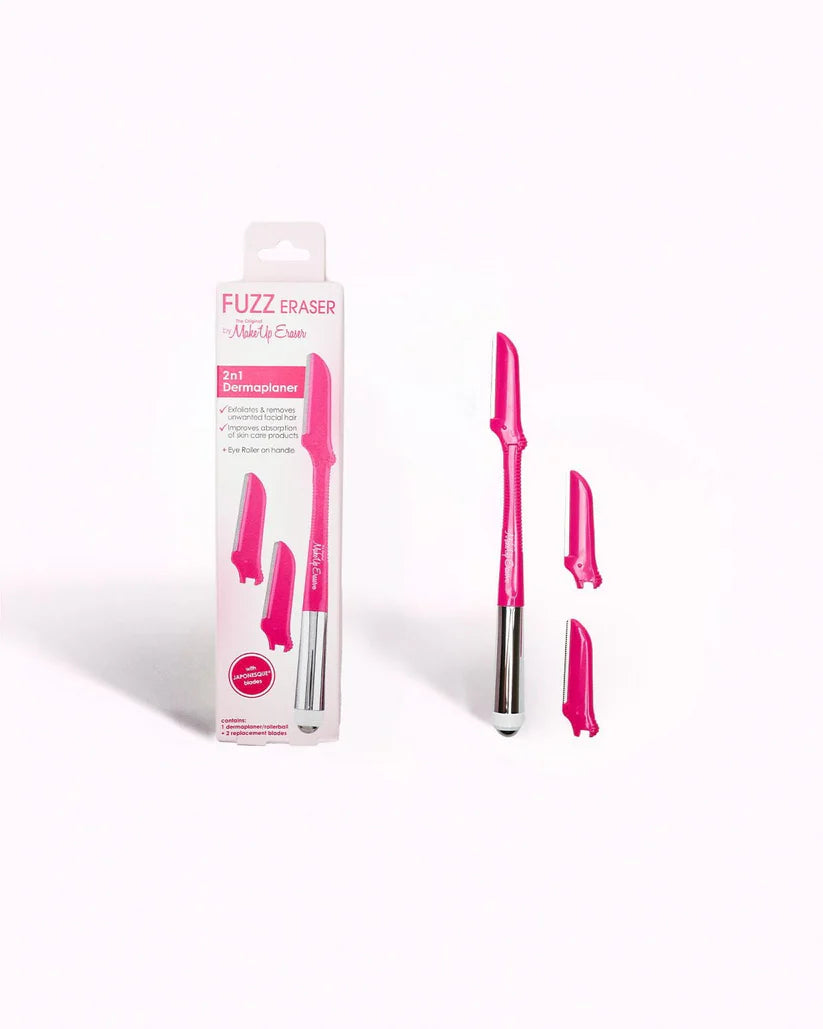 MakeUp Eraser Fuzz Eraser: 2 in 1 Dermaplaner