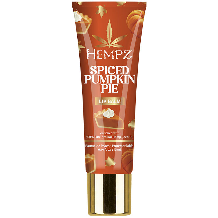 Bálsamo labial de pastel de calabaza especiado Hempz - 0,44 oz.