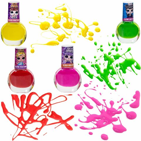 LOL Surprise Girl Peel-Off Nail Polish Activity Set Toys