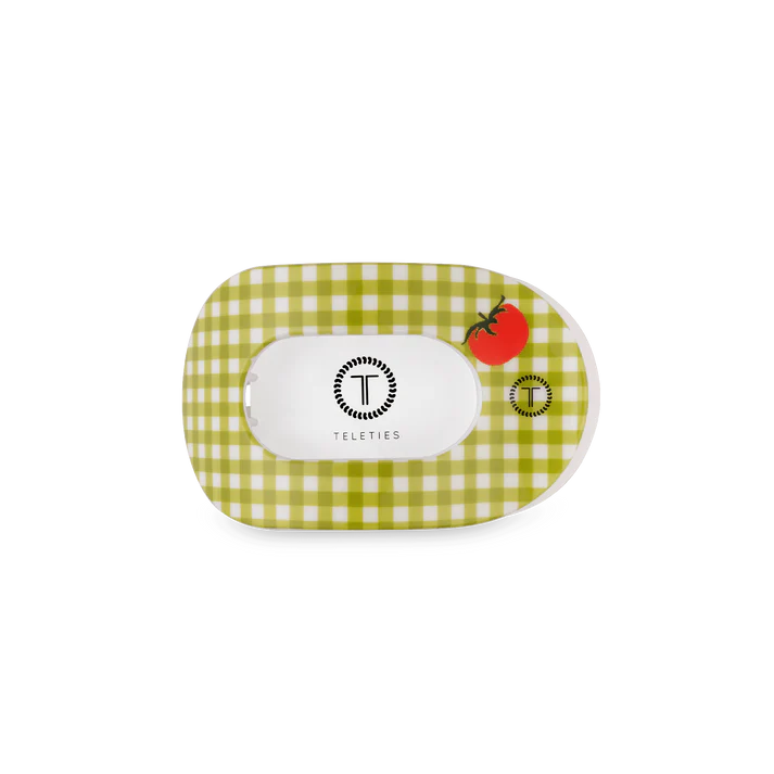 Teleties Flat Clip Round Small - Locally Grown