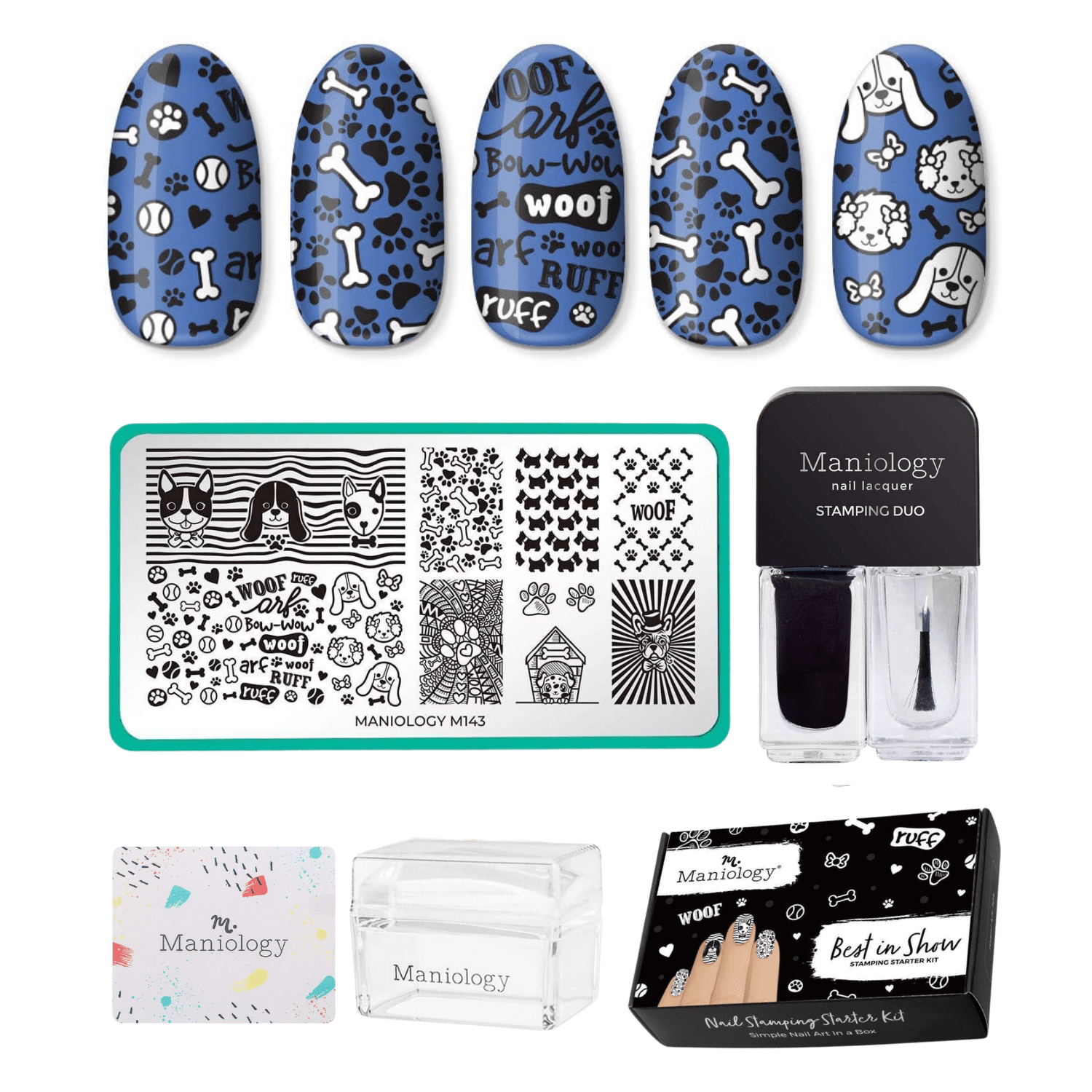 Maniology Best in Show: Dog-Themed Nail Stamping Starter Kit