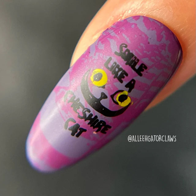 Maniology Adventures in Wonderland - Nail Stamping Plate