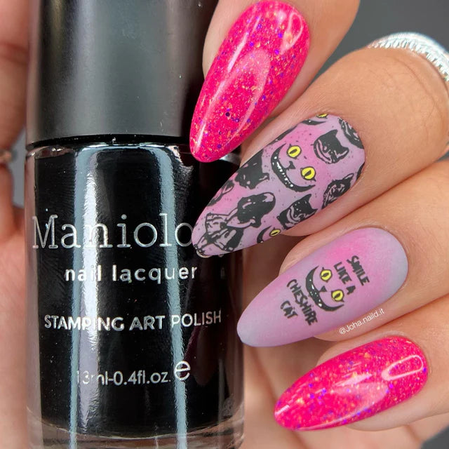 Maniology Adventures in Wonderland - Nail Stamping Plate