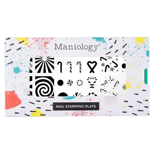 Maniology Lacey Details - Placa para estampar uñas