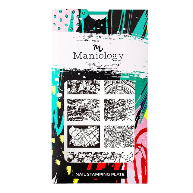 Maniology Lacey Details - Placa para estampar uñas