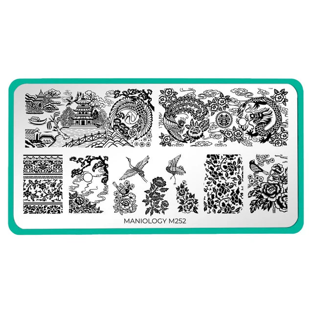 Maniology Porcelain - Nail Stamping Plate