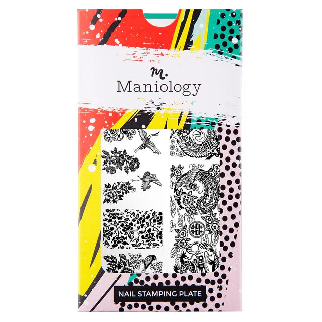Maniology Porcelain - Nail Stamping Plate