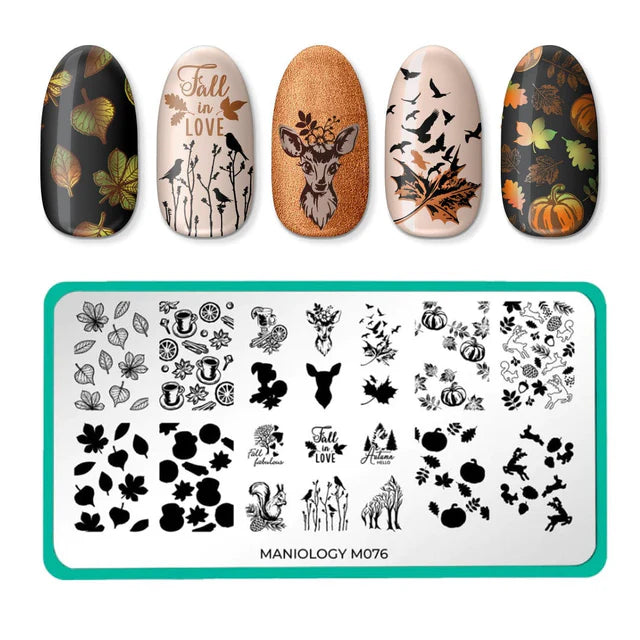 Maniology Lacey Details - Placa para estampar uñas