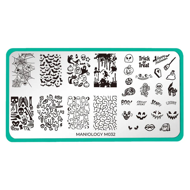 Maniology Lacey Details - Placa para estampar uñas
