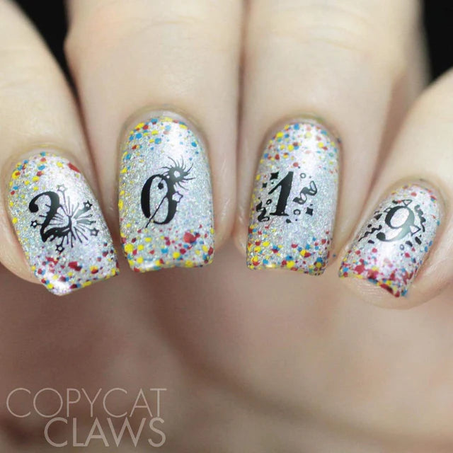 Maniology Lacey Details - Placa para estampar uñas