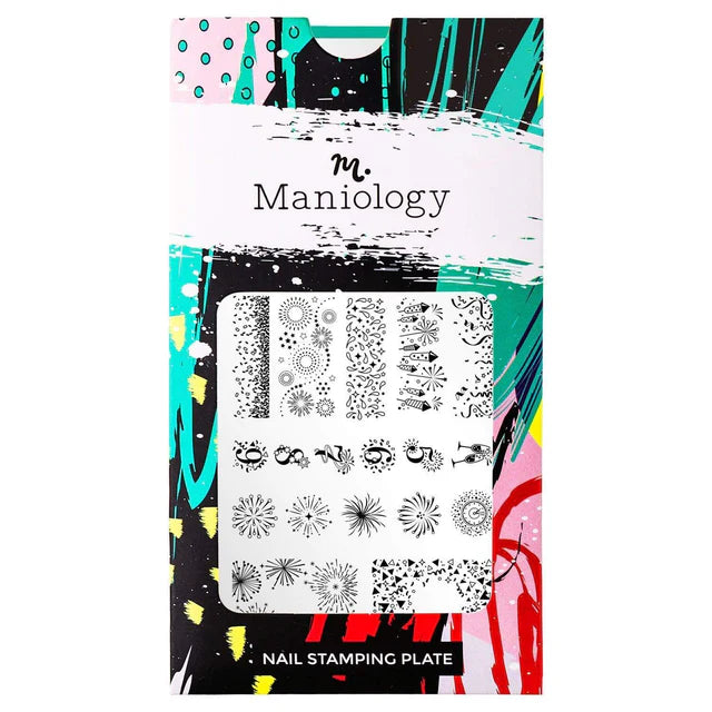 Maniology Lacey Details - Placa para estampar uñas