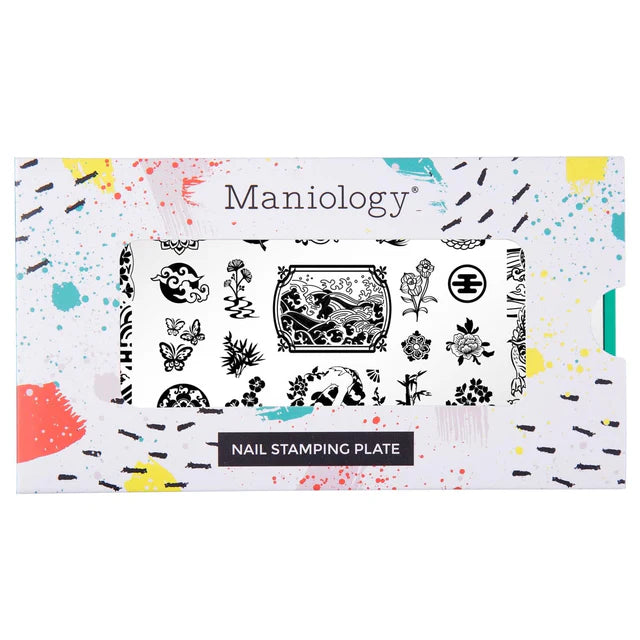 Maniology Japanese Porcelain - Nail Stamping Plate