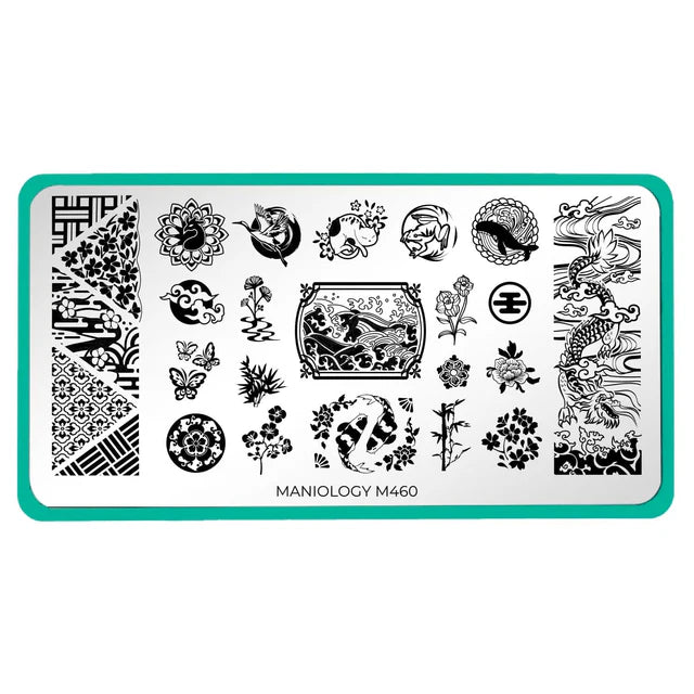 Maniology Japanese Porcelain - Nail Stamping Plate
