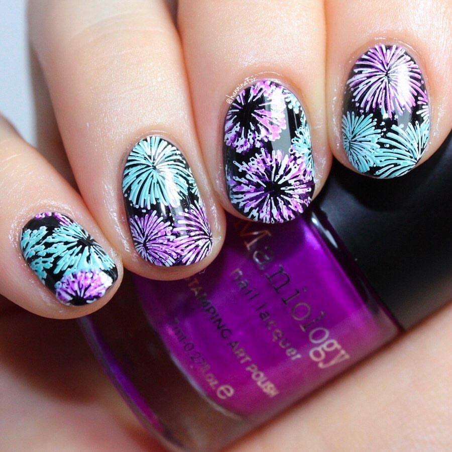 Maniology New Year Cheer - Nail Stamping Plate